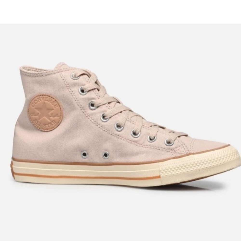 Converse Chuck Taylor All Star Lux High Top Beige Sand Mens 10 Womens 12 A11454C - Picture 3 of 8